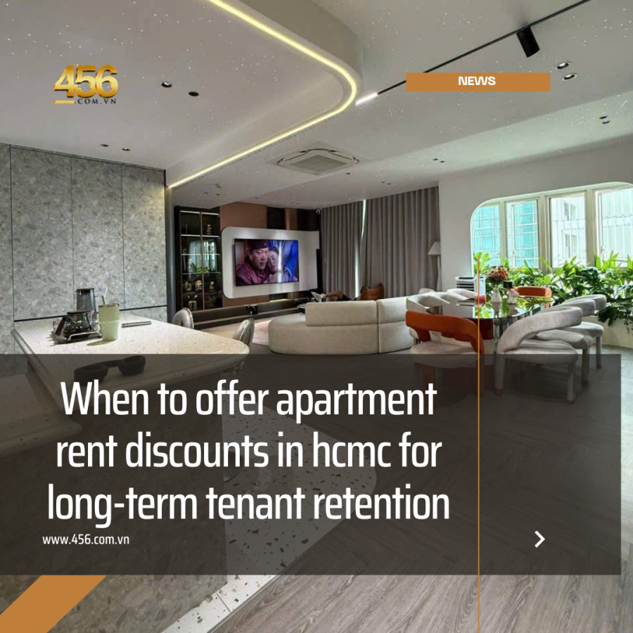 When to offer apartment rent discounts in hcmc for long term tenant retention