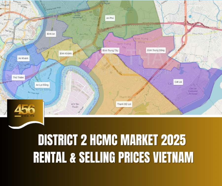 District 2 HCMC Market 2025 Rental & Selling Prices VietNam