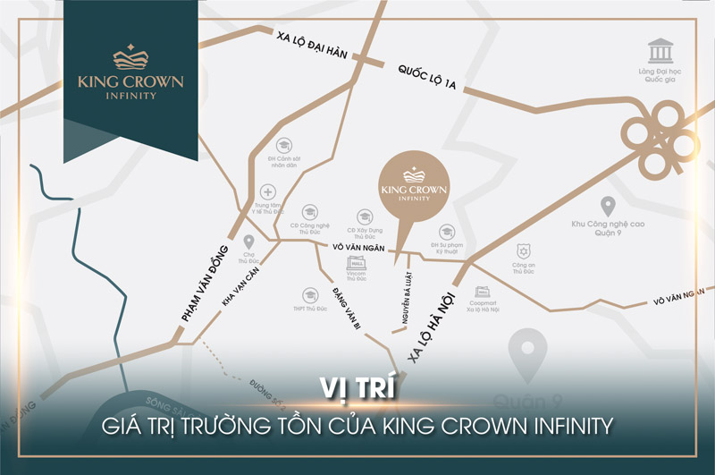 King Crown Infinity Apartment