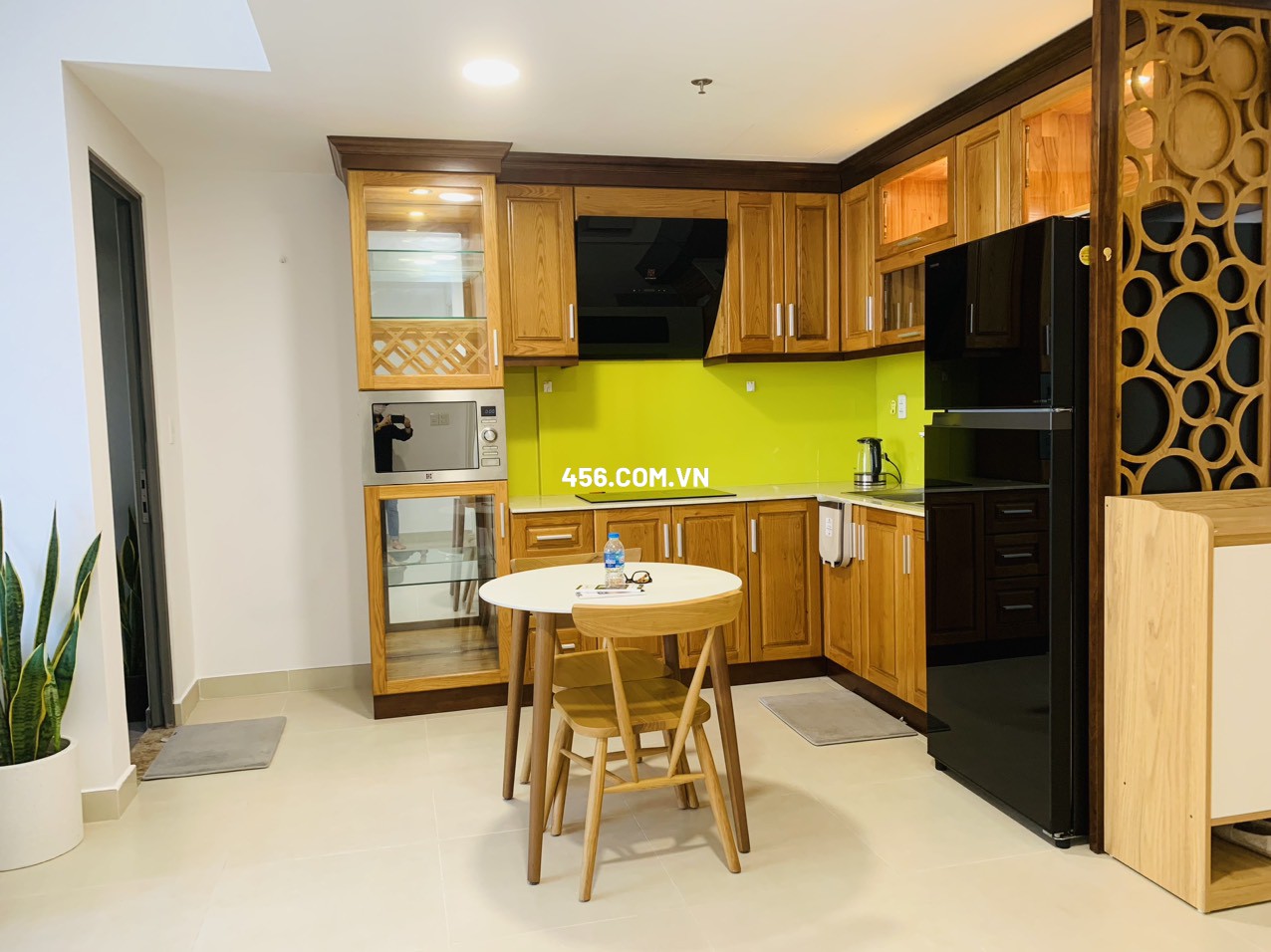 Hinh-1 Bedrooms in Masteri Thao Dien apartment for rent nice furniture