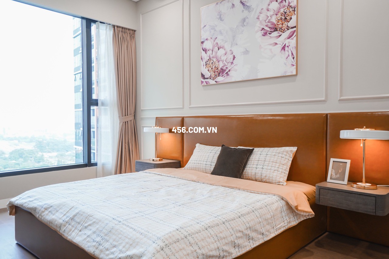 Hinh-The River Thu Thiem Apartment 3 Bedrooms For Lease Elegant Furniture