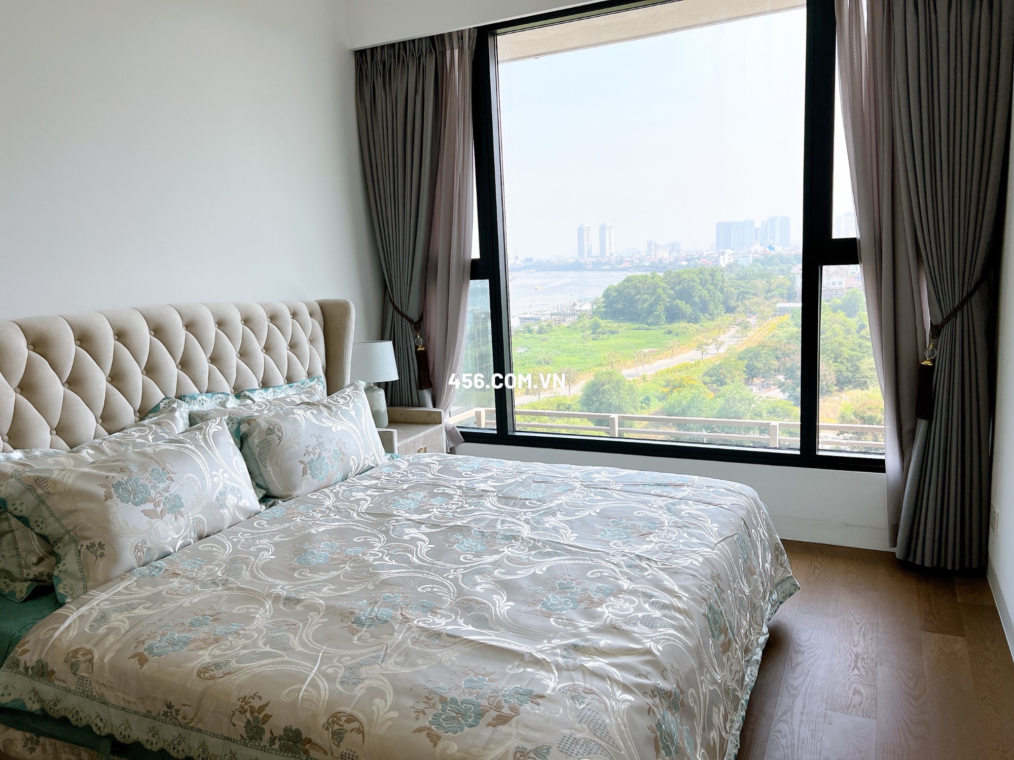 Hinh-Căn hộ chung cư The River Thủ Thiêm cho thuê 3 phòng ngủ view Landmark 81