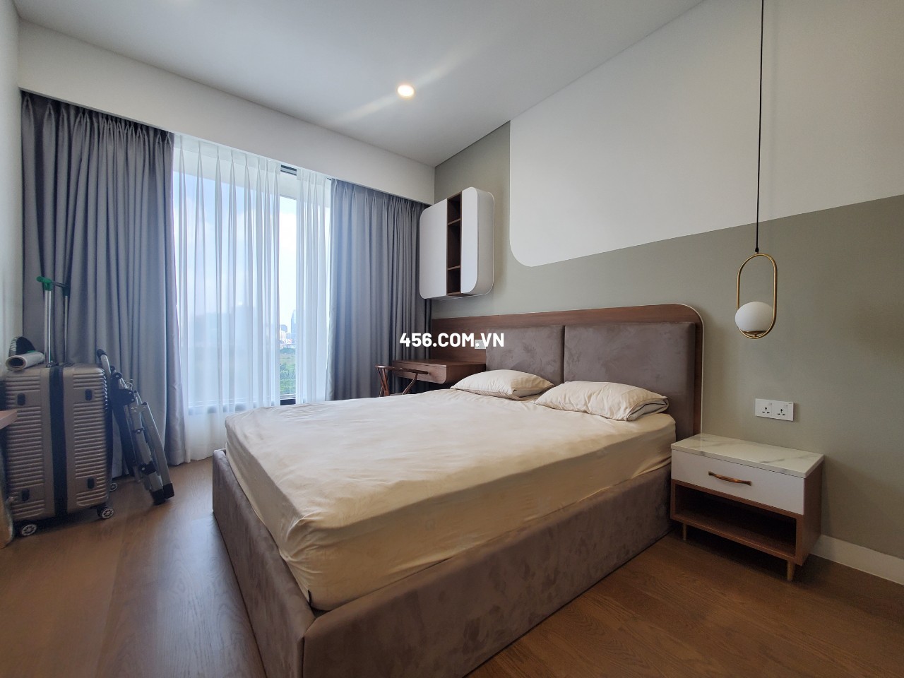 Hinh-2 Bedrooms The River Thu Thiem apartment for rent Morden Furnished