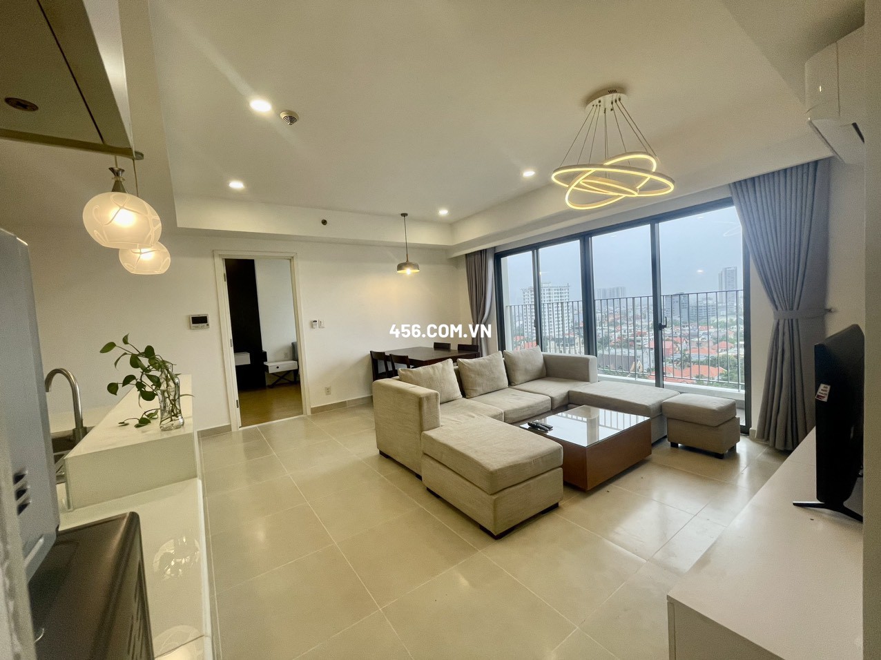 Hinh-3 Bedrooms Masteri Thao Dien Apartment For  Rent in Tower 3 Very Nice