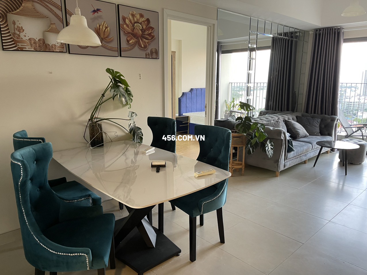 Hinh-2 Bedrooms Masteri Thao Dien Apartment for Lease Saigon River View