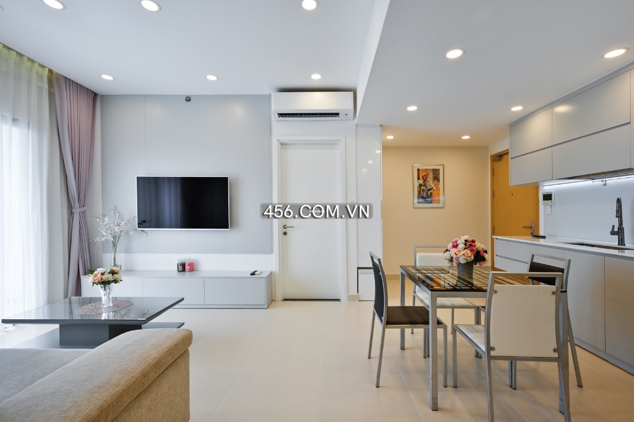 Hinh-2 Bedrooms Nice Furniture Masteri Thao Dien Apartment For Lease in Tower 5