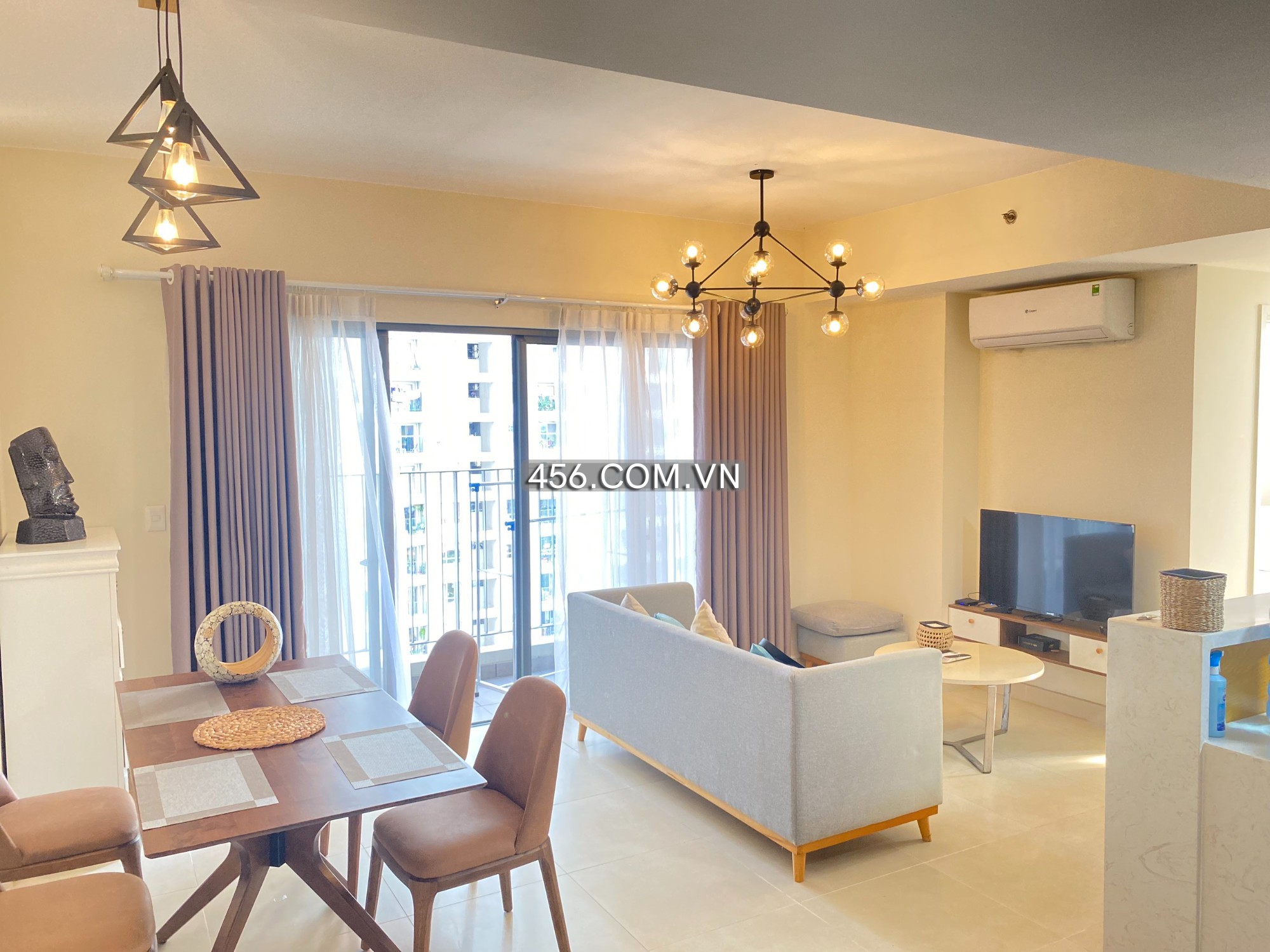 Hinh-Cho thuê Căn hộ Masteri Thảo Điền Tháp 4 2 Phòng Ngủ Air BNB