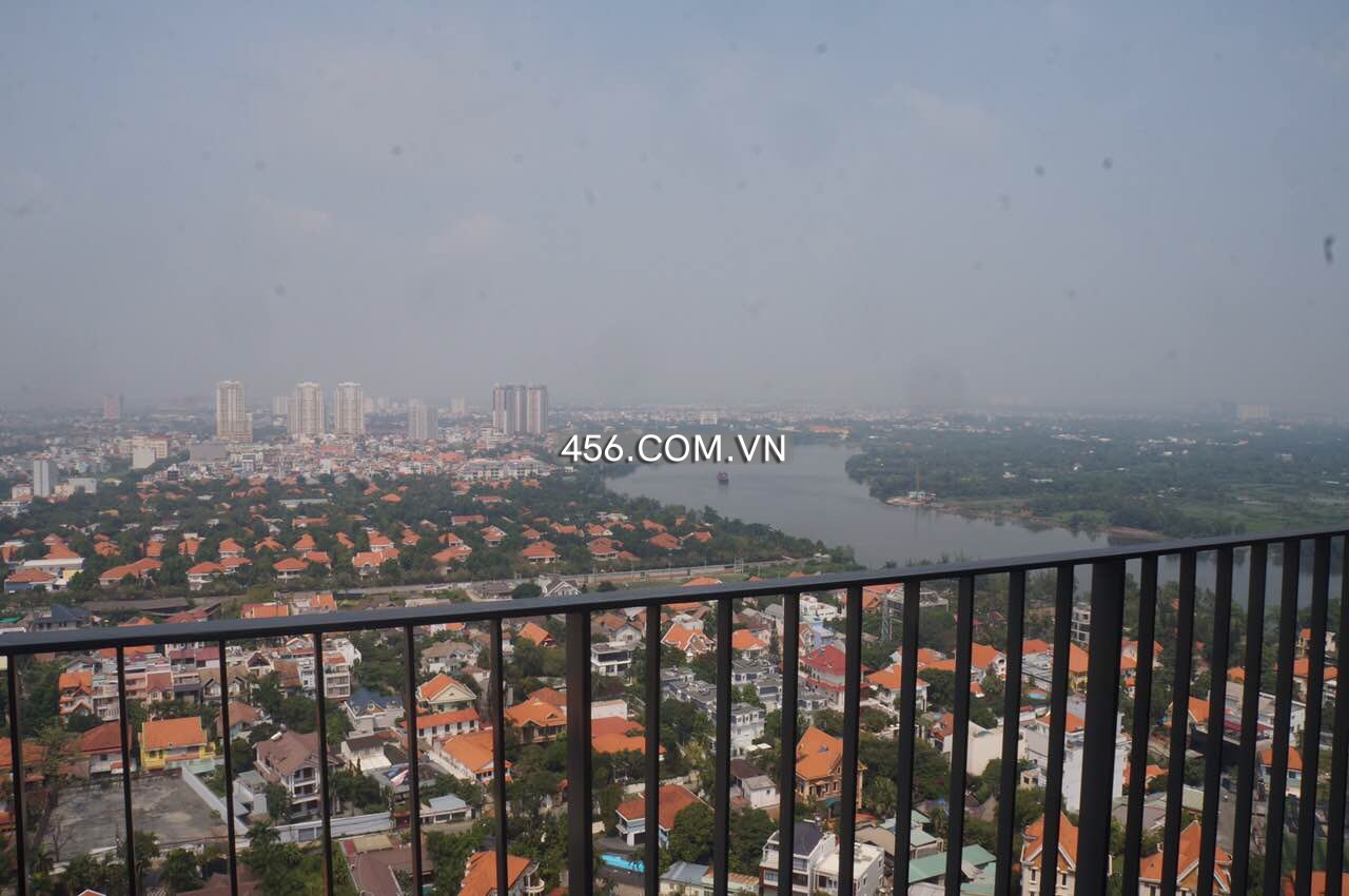 Hinh-2 Bedrooms Masteri Thao Dien Apartment River View For Rent HighFloor