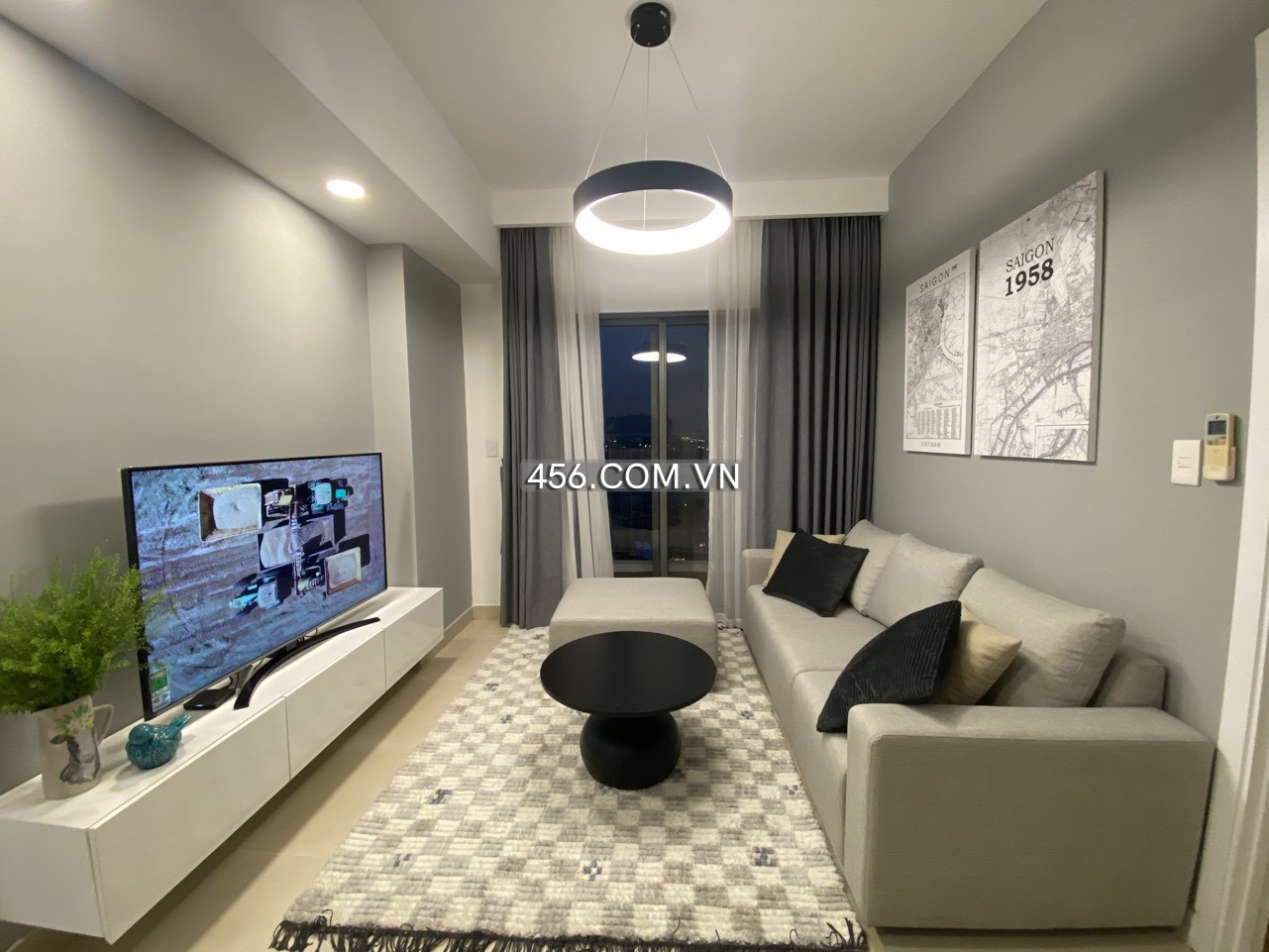 Hinh-2 Bedrooms Masteri Thao Dien Apartment River View For Lease Nice Furniture