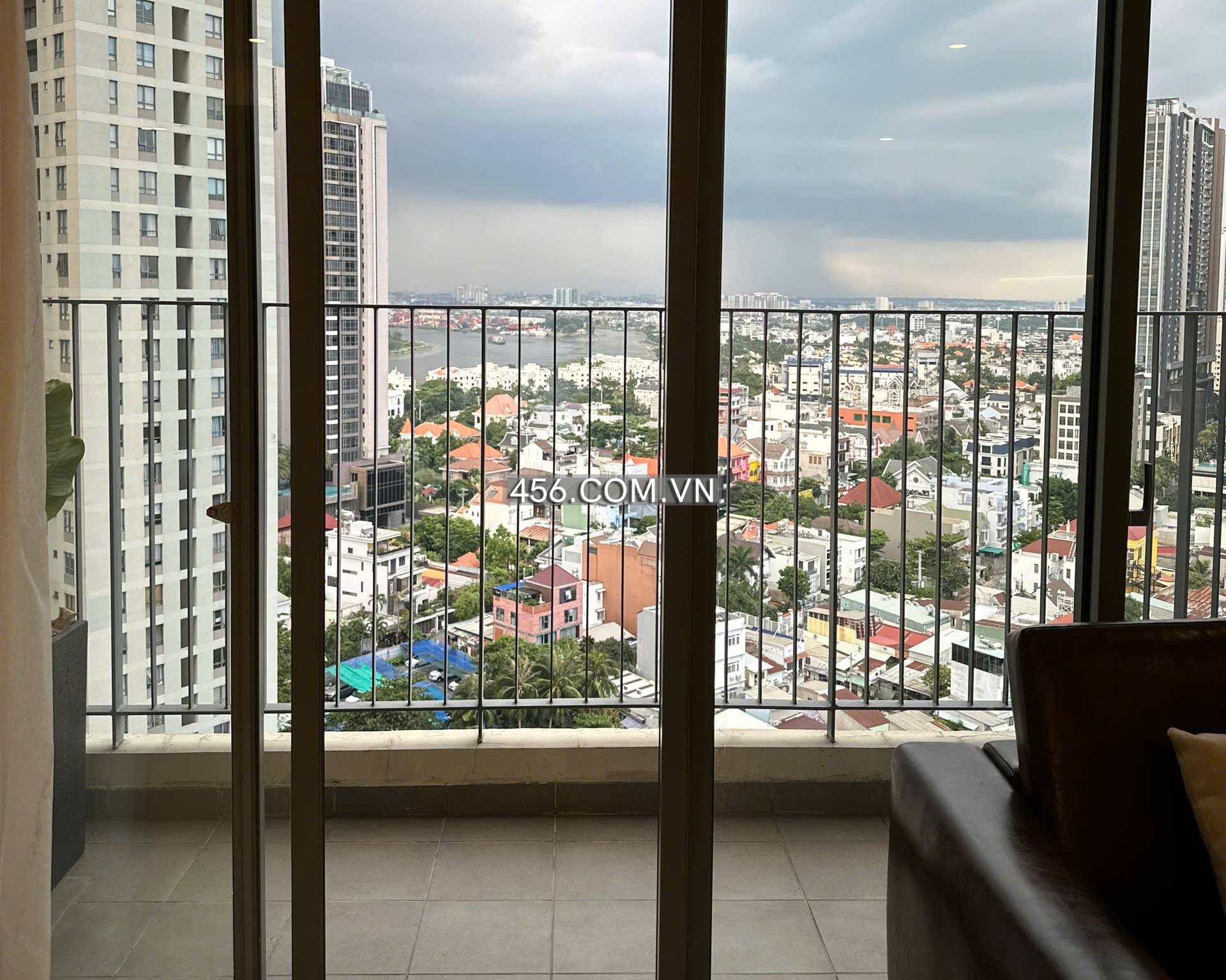 Hinh-3 Bedrooms Masteri Thao Dien Flat For Rent Tower 5 HighFloor