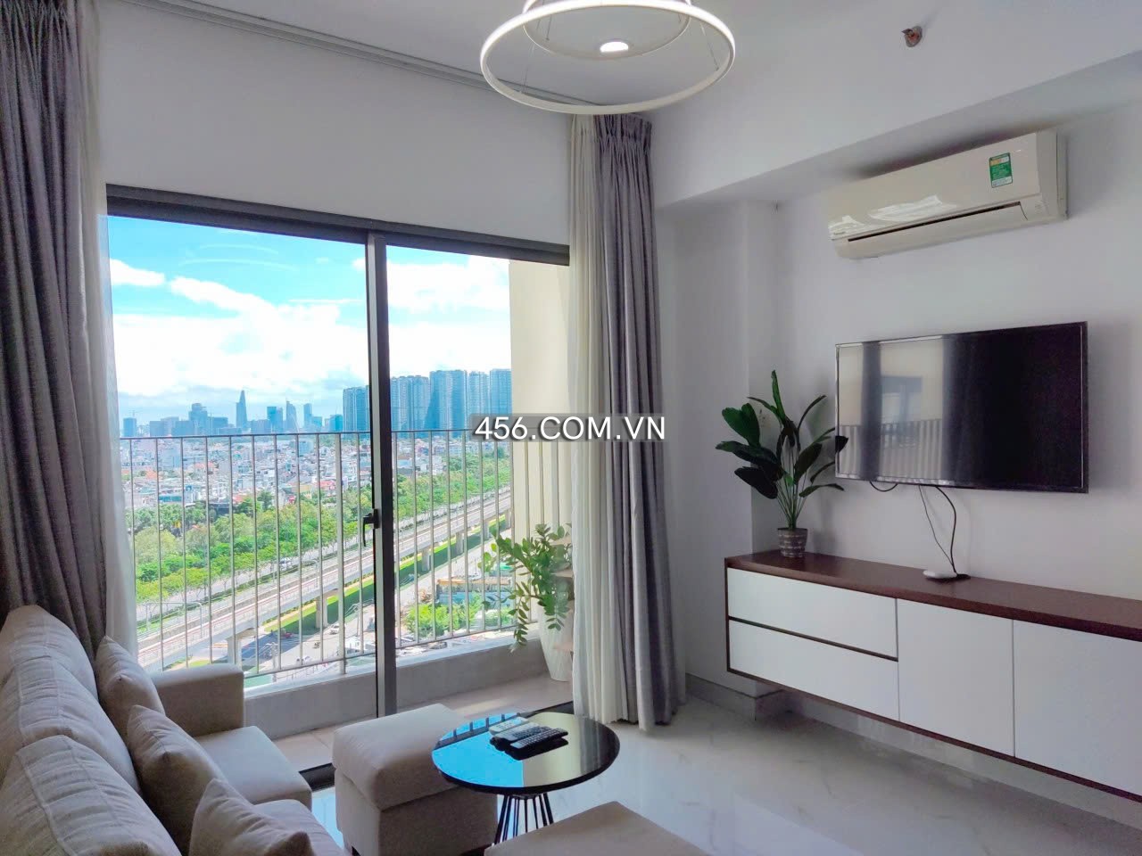 Hinh-Cho thuê Căn hộ Masteri Thảo Điền Tháp 1 2 Phòng Ngủ View Sông Đẹp Air BNB