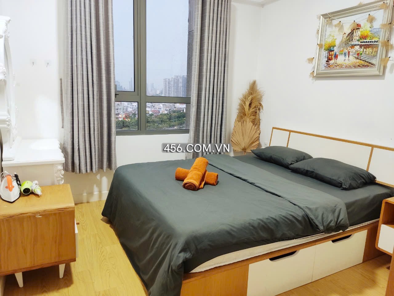 Hinh-Cho thuê Căn hộ Masteri Thảo Điền Tháp 1 2 Phòng Ngủ View Sông Đẹp Air BNB