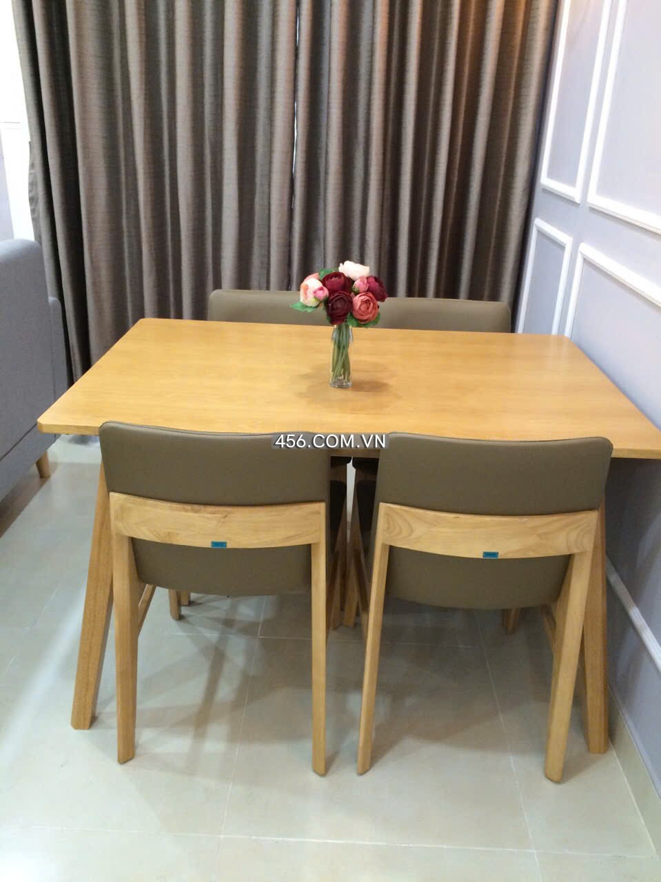 Hinh-Open Kitchen 2 Bedrooms Masteri Thao Dien Apartment for rent