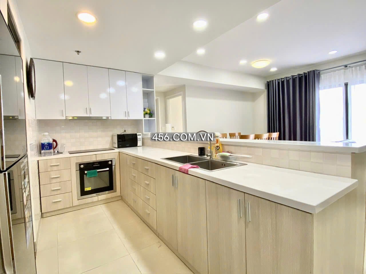 Hinh-Masteri Thao Dien Flat For Lease 3 Bedrooms Fully Furniture