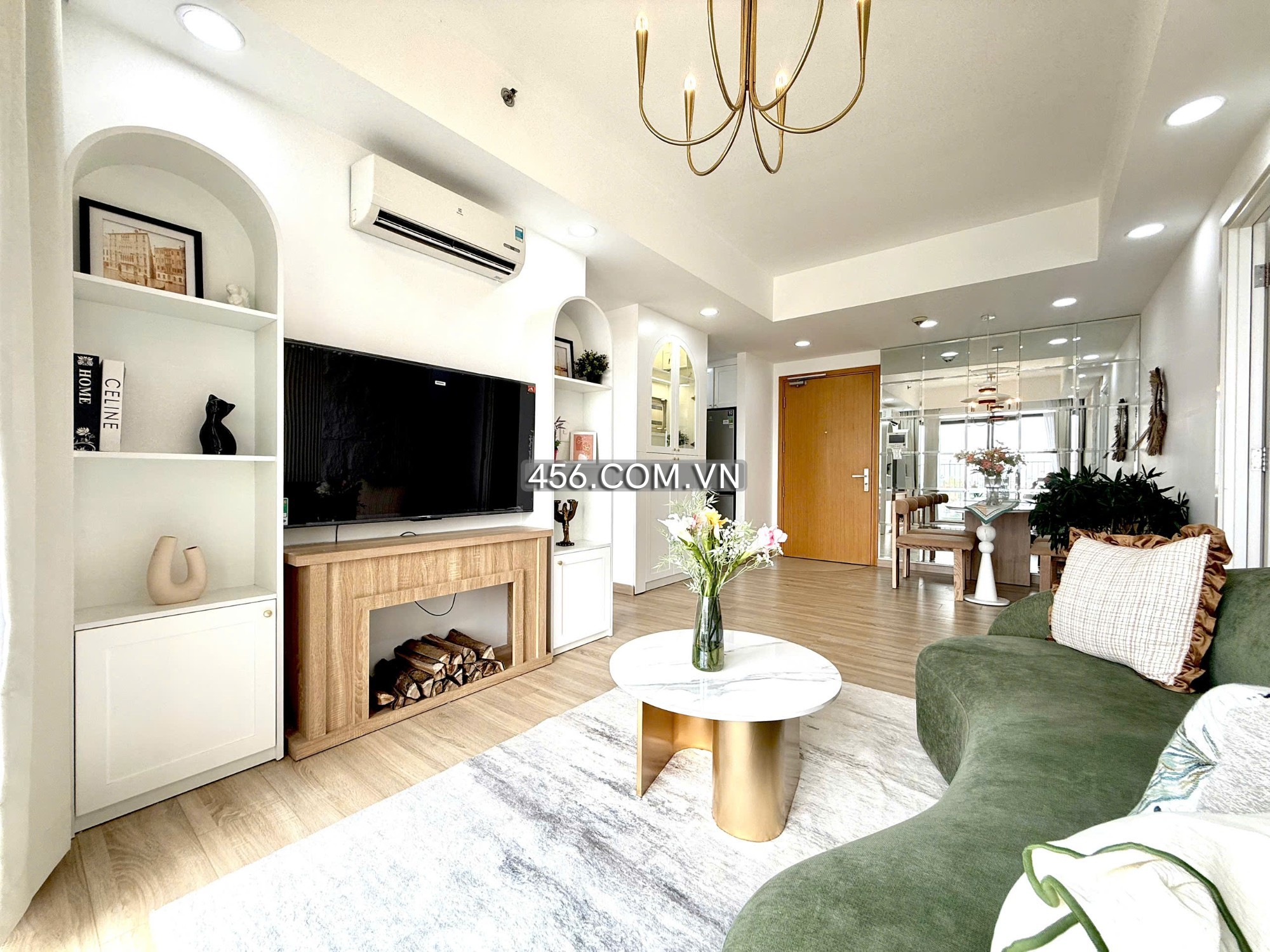 Hinh-Bán căn hộ Masteri Thảo Điền 2 phòng ngủ nội thất đẹp view sông