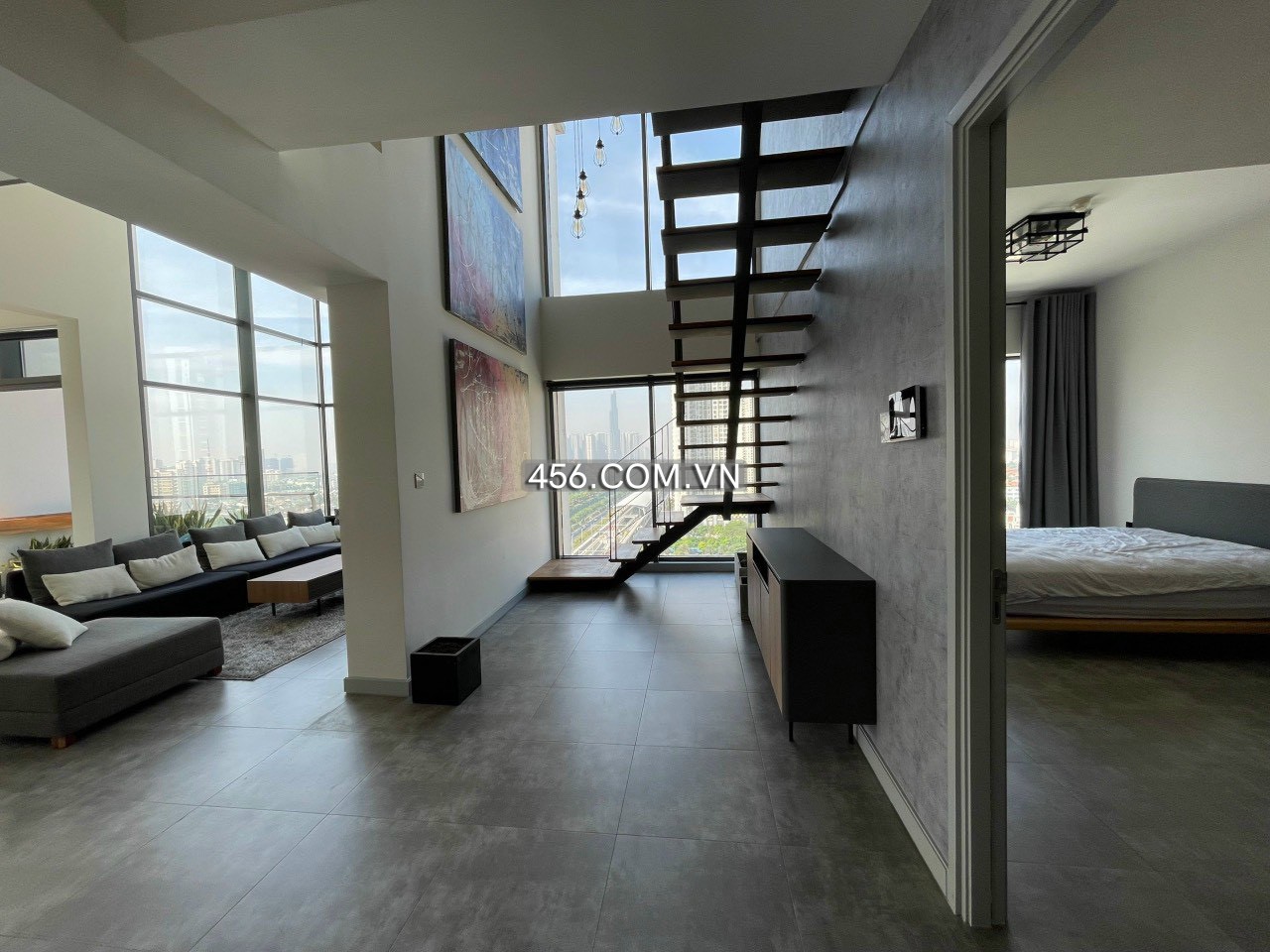 Hinh-Cho thuê Penthouse Duplex Gateway Thảo Điền, nội thất sang trọng