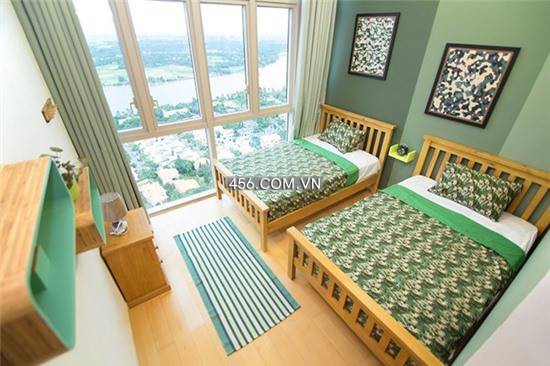 Hinh-임대 펜트하우스 듀플렉스 The Vista An Phu 2베드룸, 고급