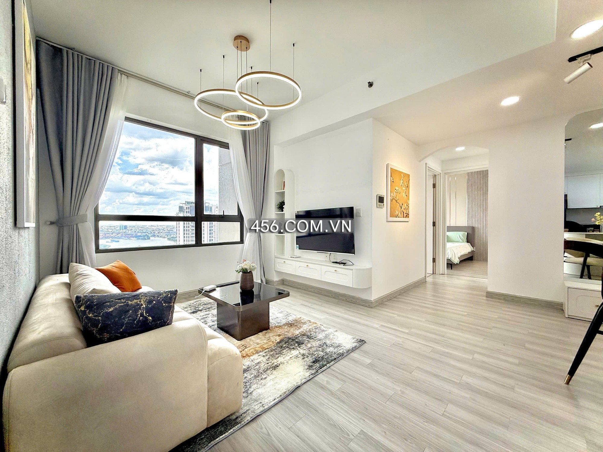 Hinh-Bán Căn hộ Masteri Thảo Điền Tháp 3 2 Phòng Ngủ View Đẹp