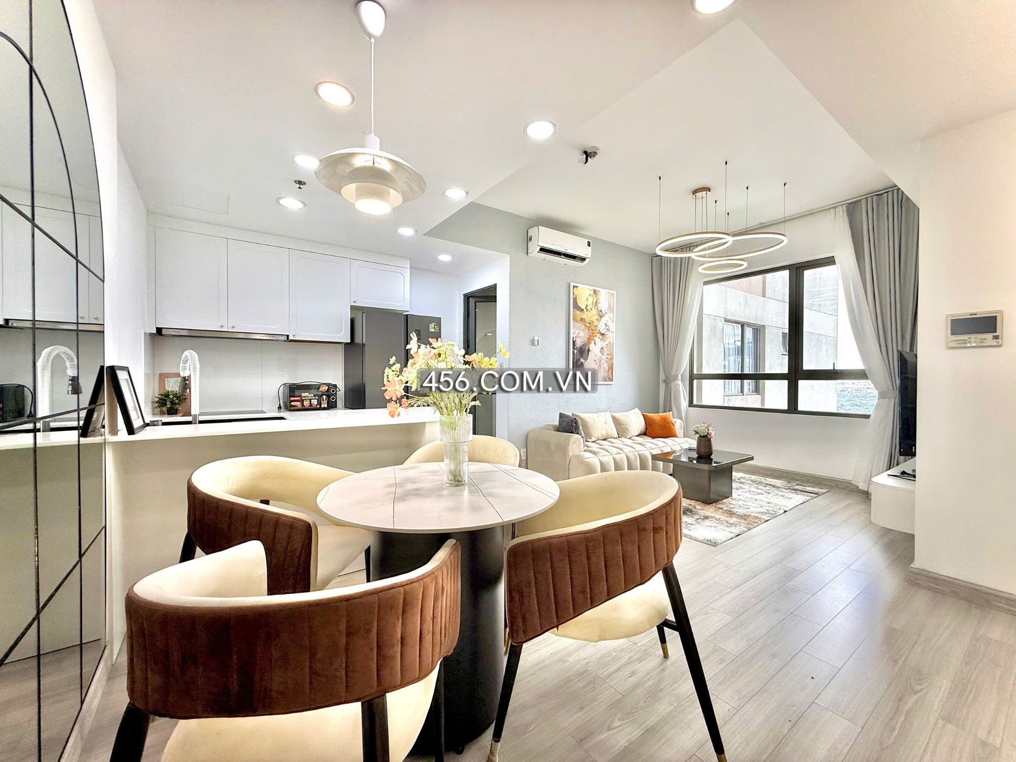 Hinh-Bán Căn hộ Masteri Thảo Điền Tháp 3 2 Phòng Ngủ View Đẹp