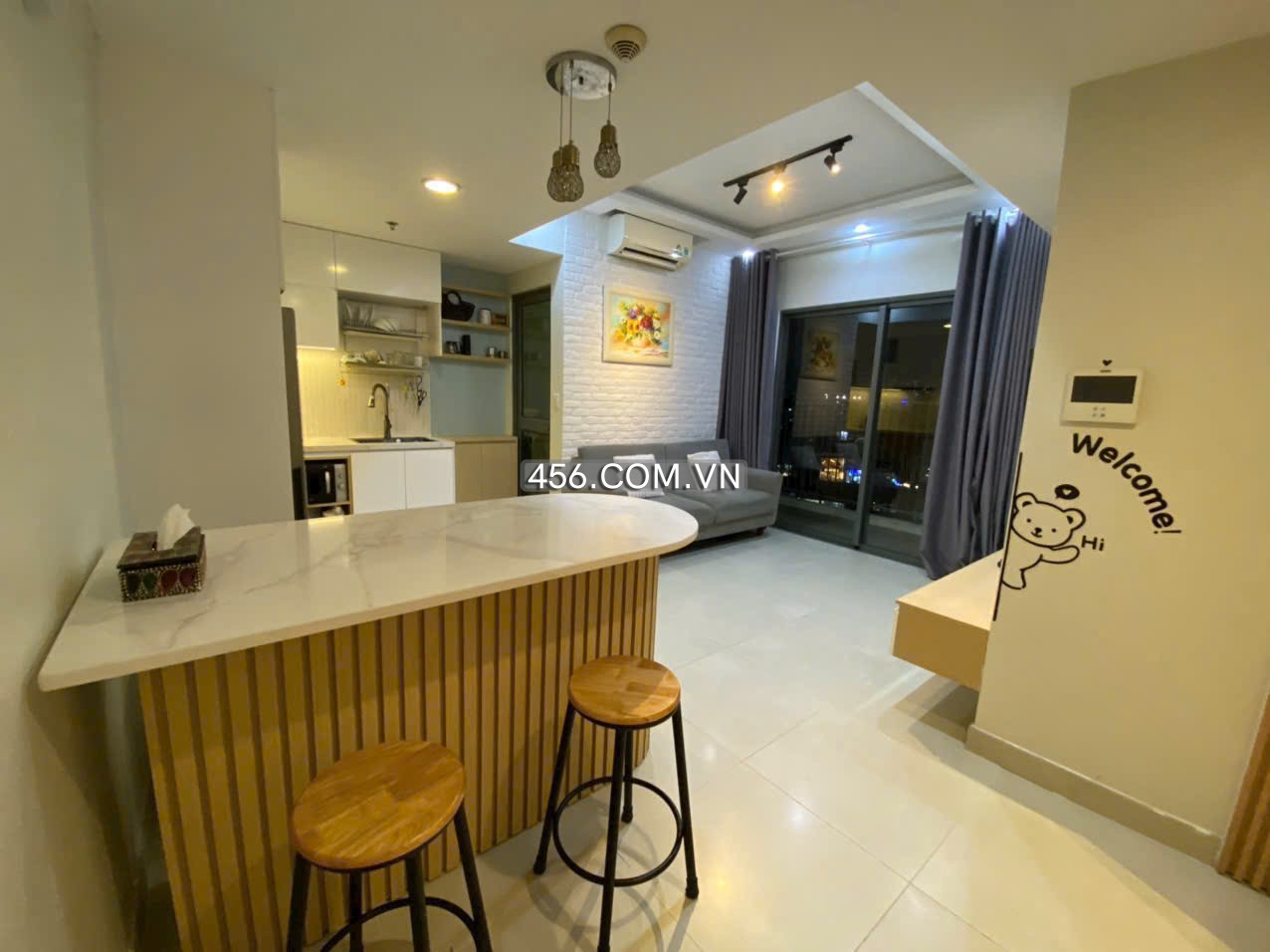 Cho thuê căn hộ Masteri Thảo Điền 2 phòng ngủ...