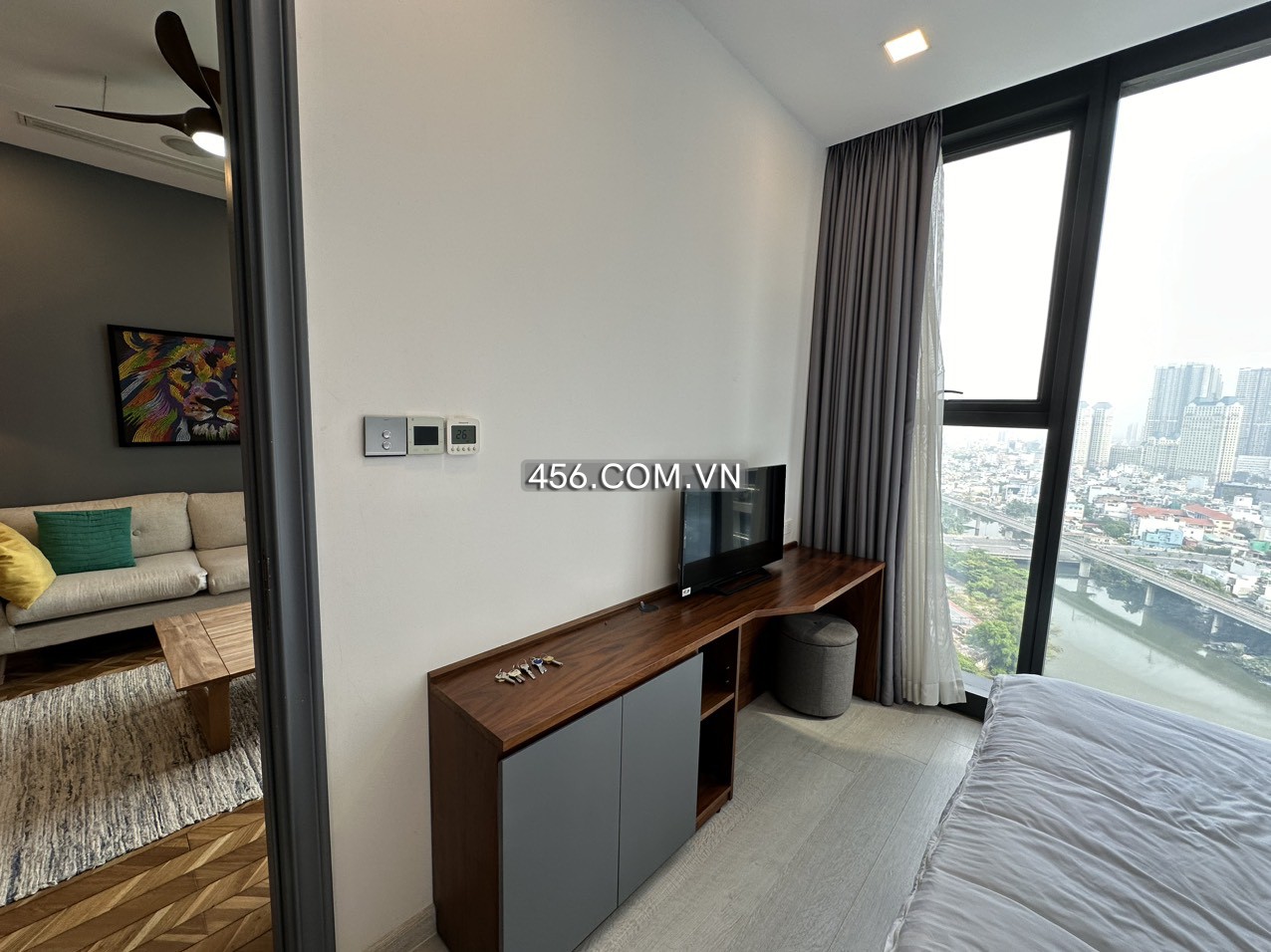 Hinh-Vinhomes Golden River apartment for rent, 2 bedrooms, spacious Aqua 2 building