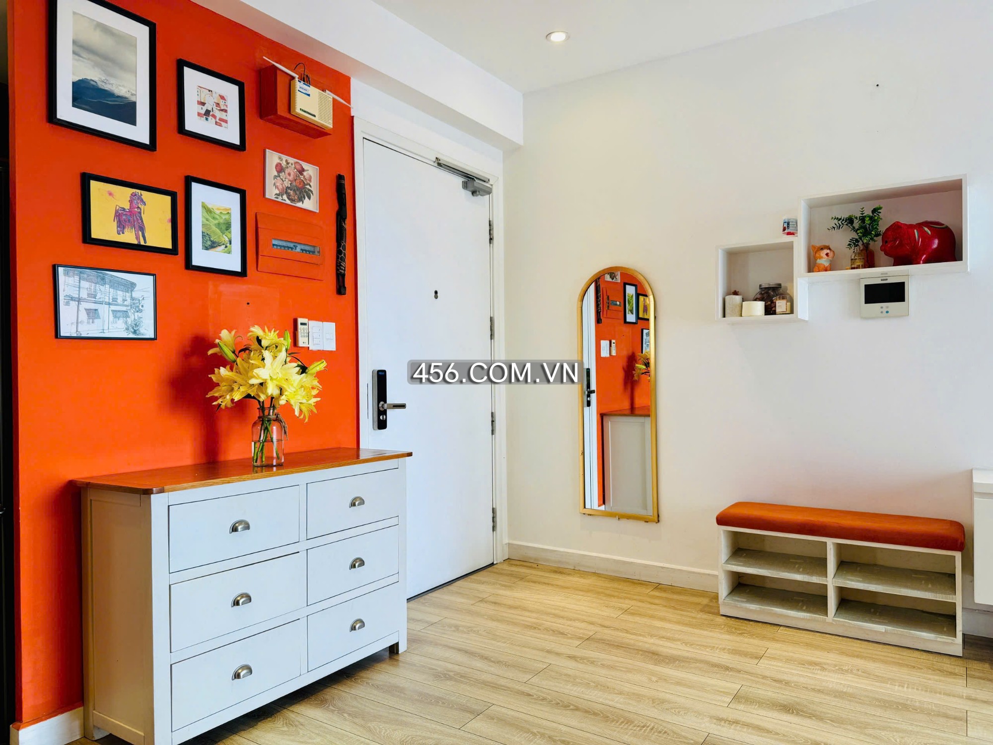 Hinh-Cho thuê Masteri Thảo Điền 1PN ban công rộng view Landmark 81 nội thất đẹp