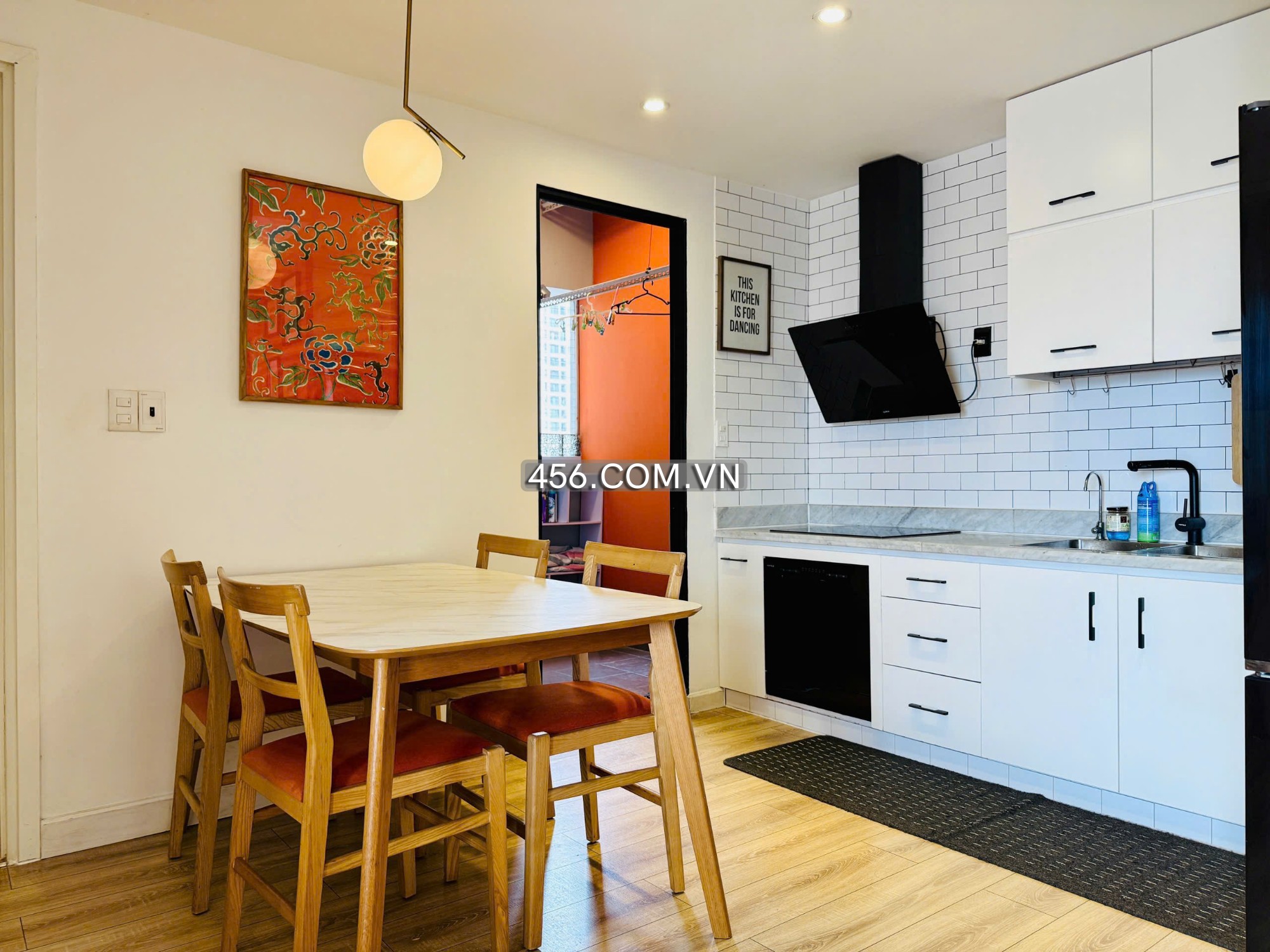 Hinh-Cho thuê Masteri Thảo Điền 1PN ban công rộng view Landmark 81 nội thất đẹp