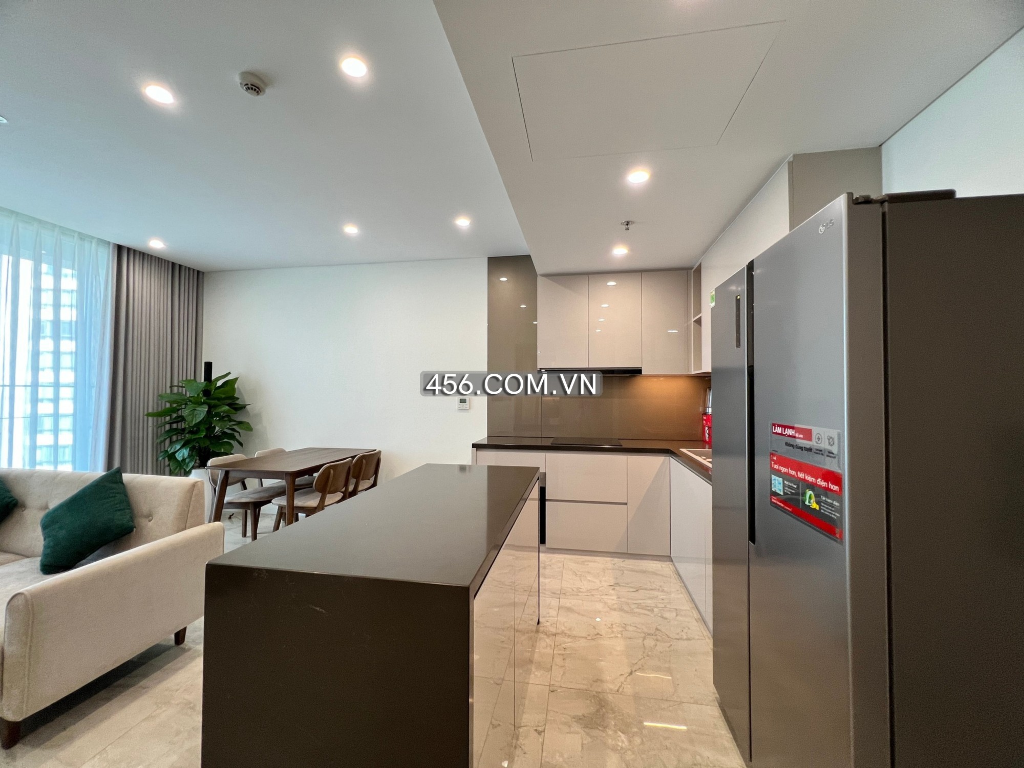 Hinh-Thao Dien Green 2BR for rent – fully furnished, stunning Thao Dien view