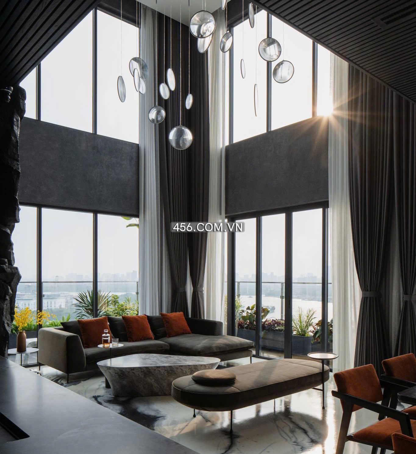 Hinh-Cho thuê Penthouse One Verandah 3PN 230m² view sông & TP tuyệt đẹp