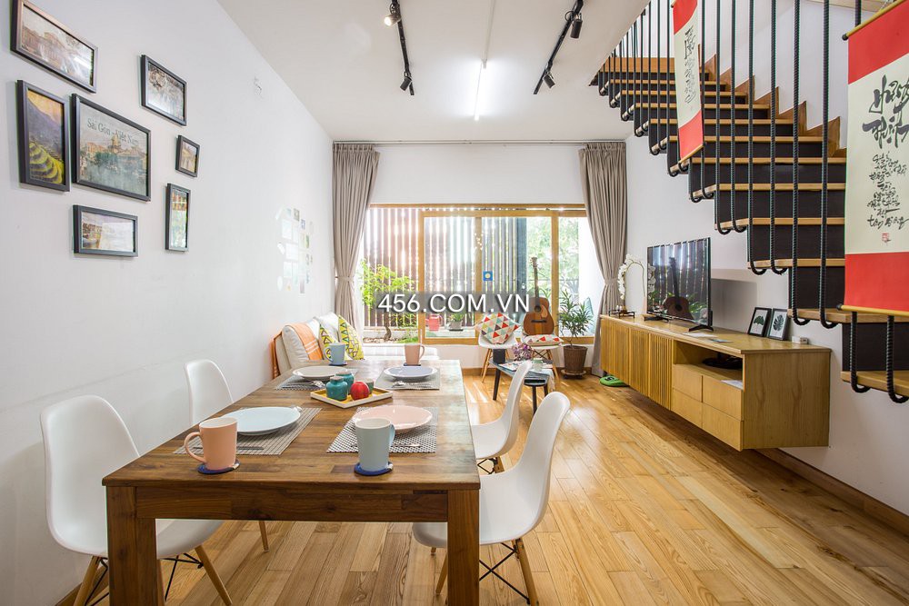 Hinh-Nguyen Huu Canh st House for rent morden nearby District 1 HCMC