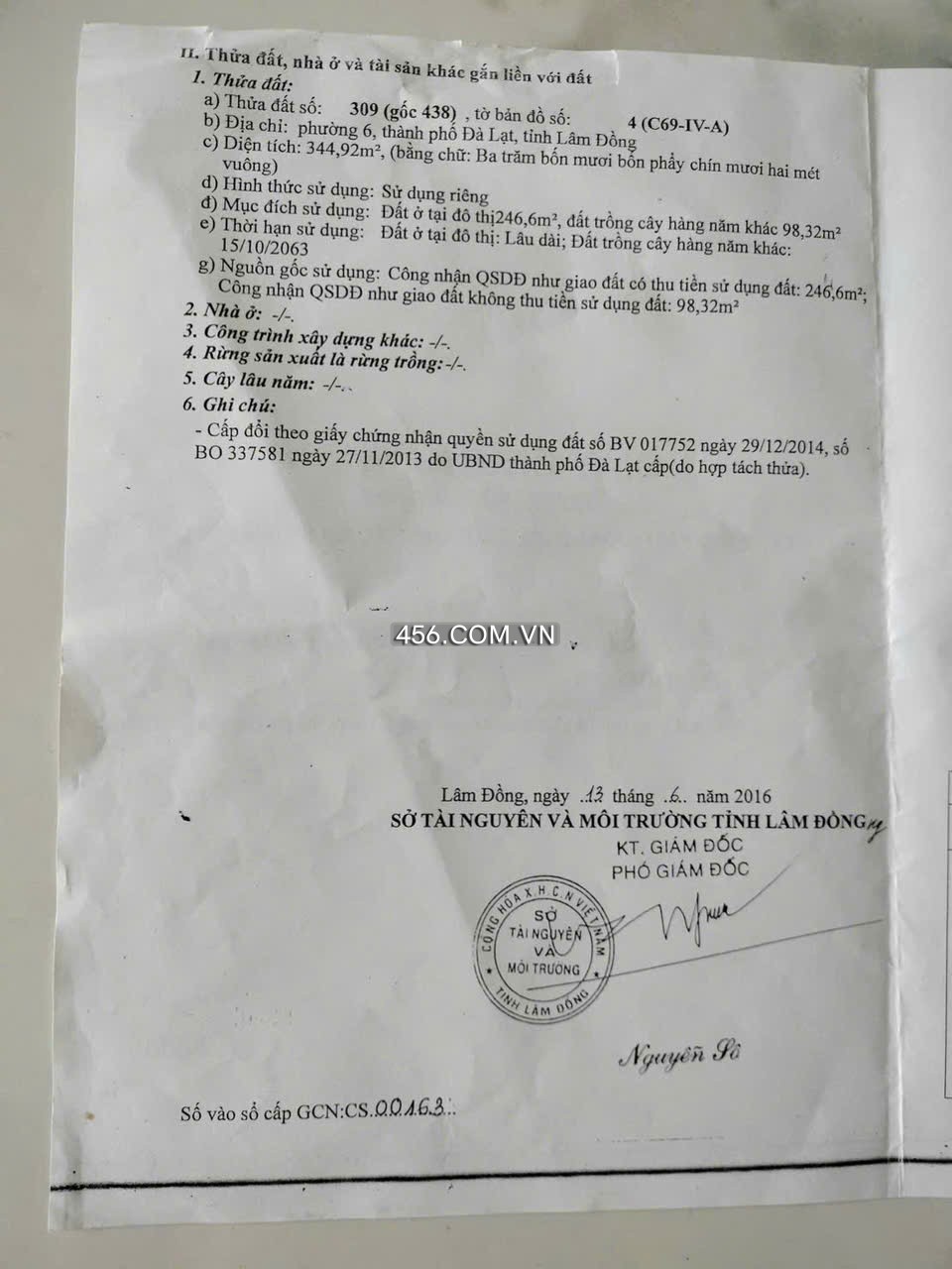 Hinh-Bán 16 Phòng Trọ Đường Mai Hắc Đế Phường Cam Ly Đà Lạt