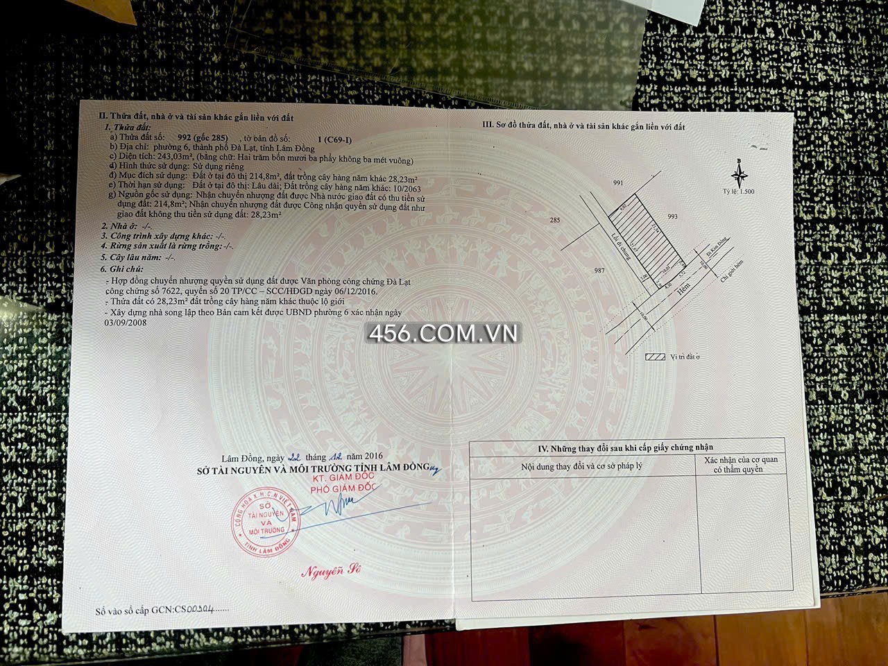 Hinh-Bán Biệt Thự 2 Mặt Tiền Đường Kim Đồng Phường 6 Đà Lạt