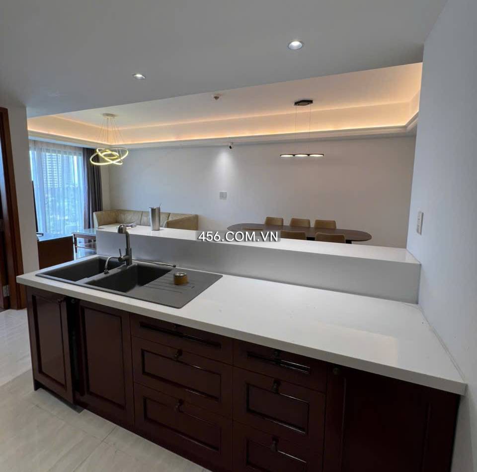 Hinh-2 Bedrooms Masteri Thao Dien Apartment For Lease With Bathtub and Sofa bed