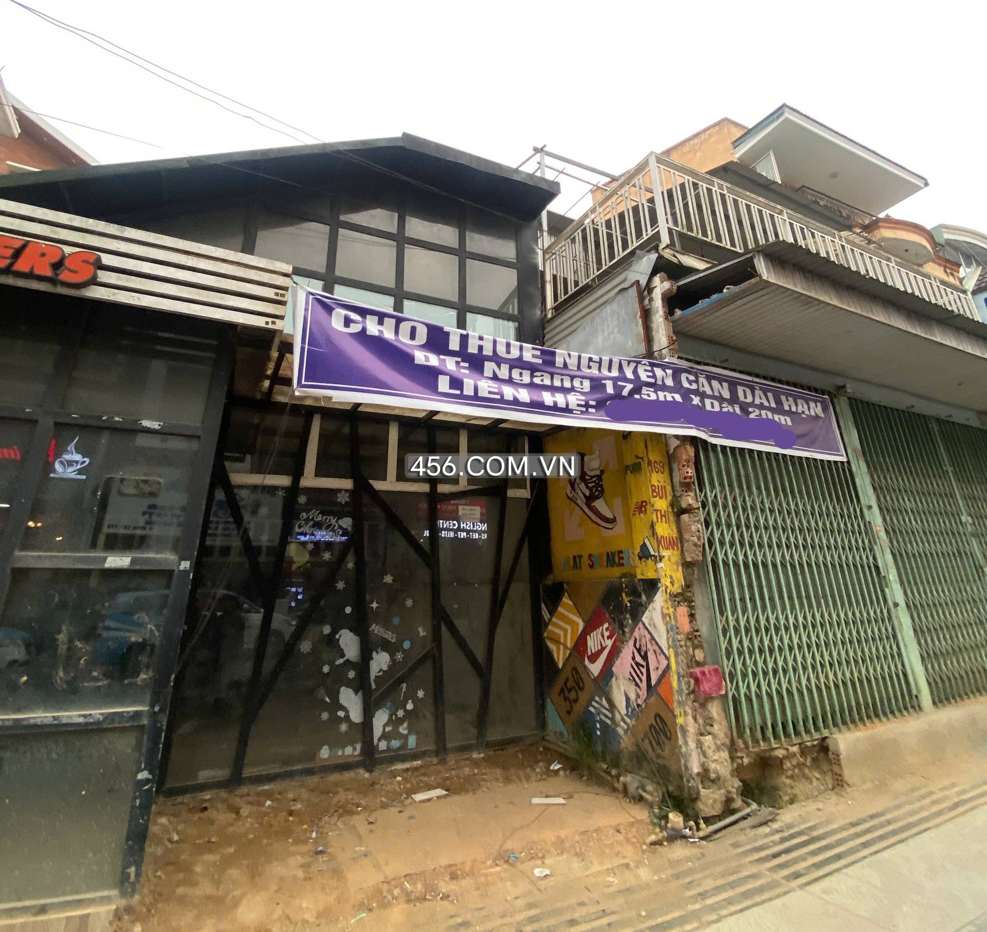 Cho thuê mặt bằng 400m2 mặt tiền Bùi Thị Xuân...