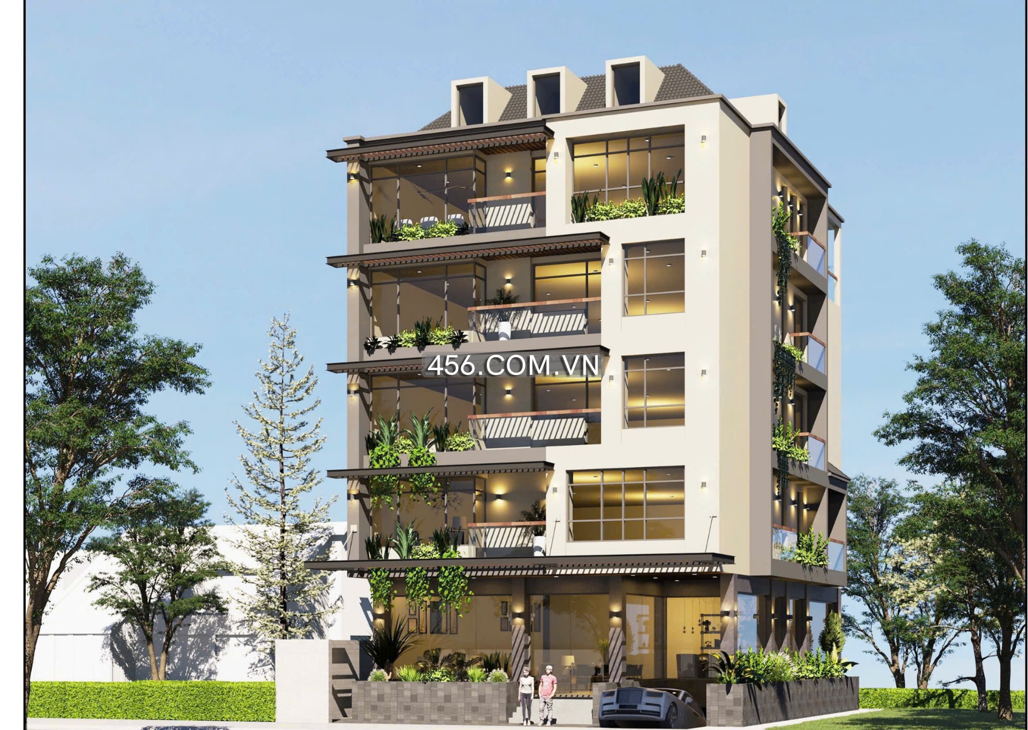 Cho thuê mặt bằng khách sạn đường Bạch Đằng...