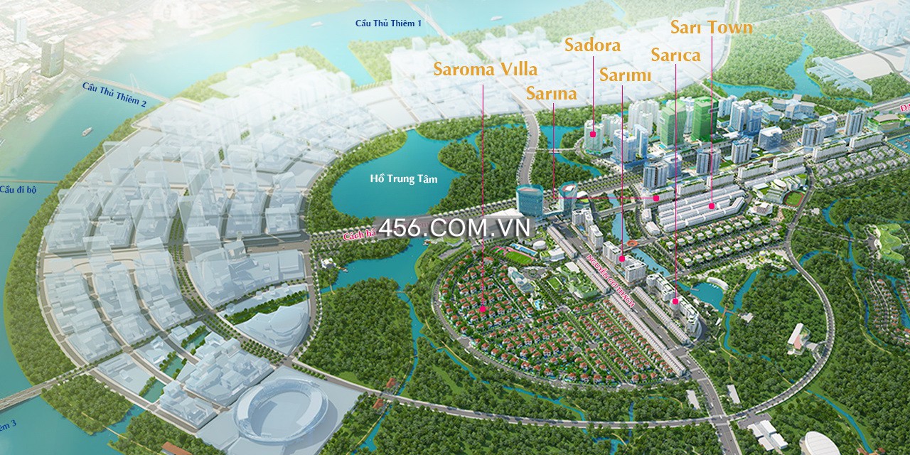 Căn Hộ Sarica Sala Thủ Thiêm Giá Cho Thuê và Bán 04/2026