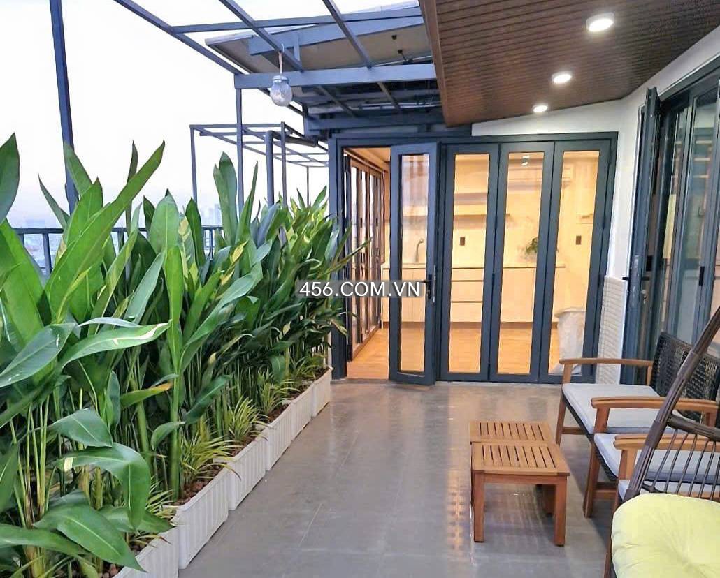 Hinh-Penthouse Sky Garden 2 Apartment For Lease Brandnew Furniture Morden District 7