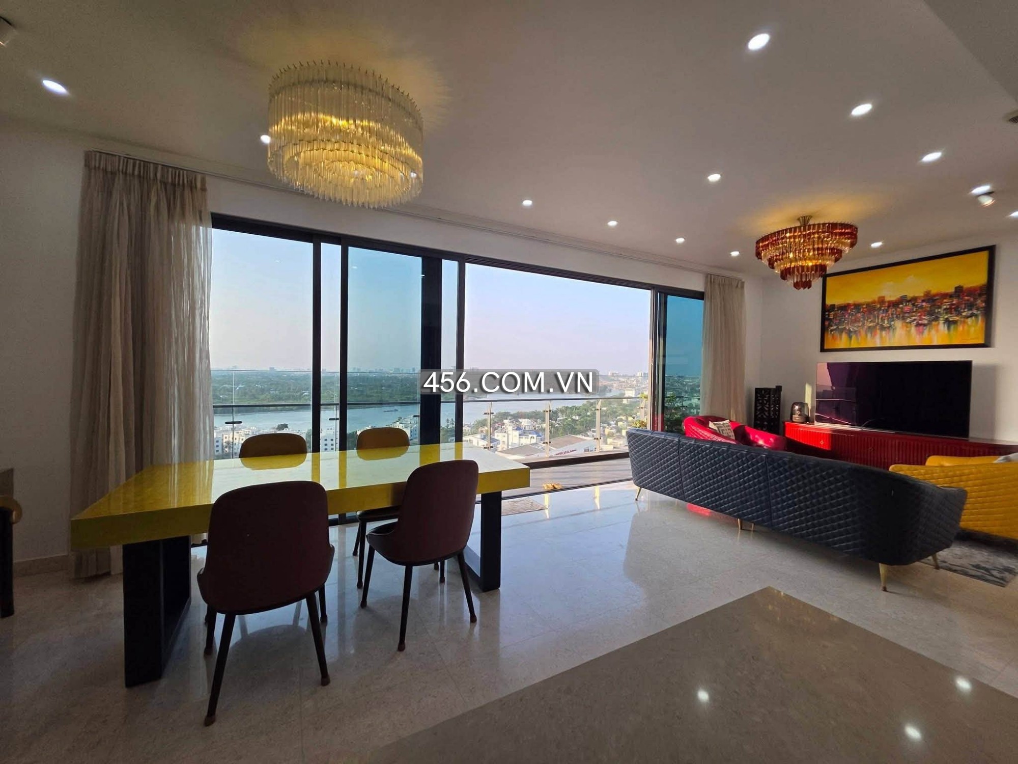4 Bedrooms Q2 Thao Dien Apartments For Lease...