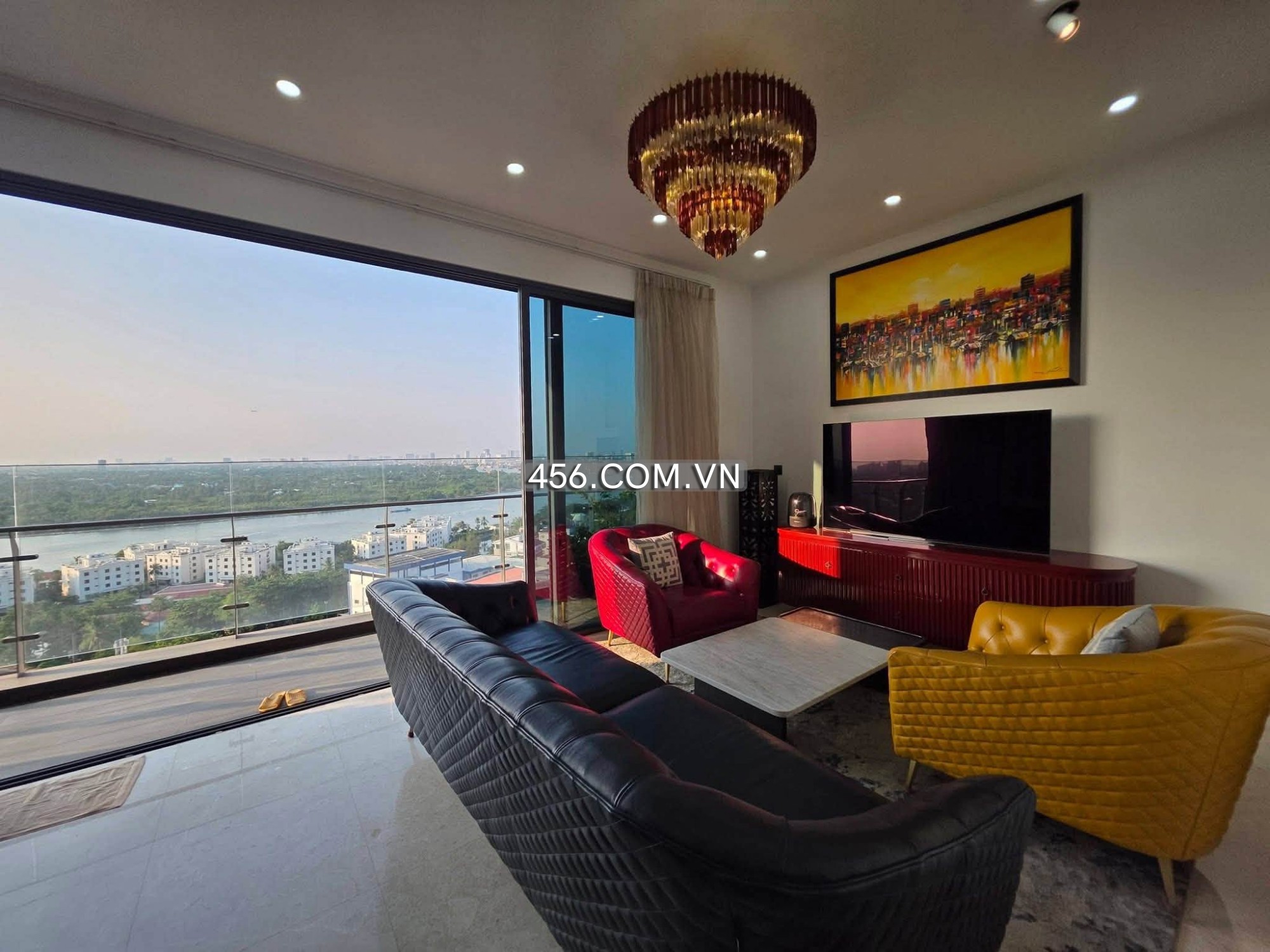 Hinh-4 Bedrooms Q2 Thao Dien Apartments For Lease 182 sqm River View