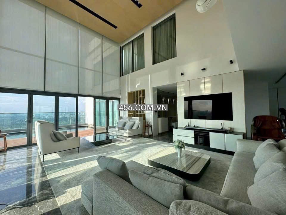 Hinh-Penthouse Gateway Thao Dien Apartment For Rent with Private Pool