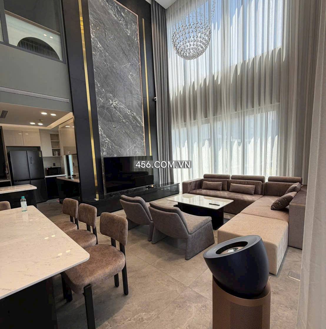 Hinh-Penthouse căn hộ One Verandah cho thuê 220m2 3 phòng ngủ nội thất hiện đại