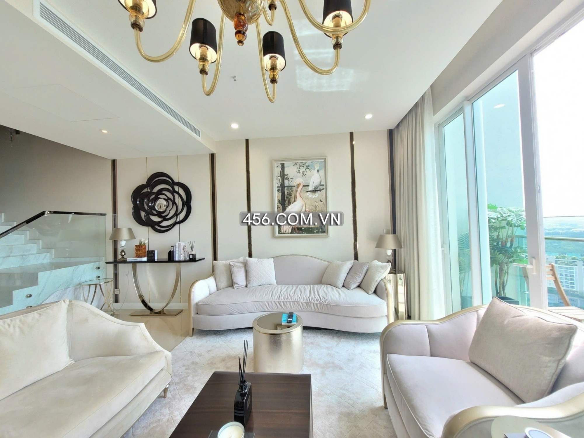 Penthouse căn hộ Sadora bán 4 phòng ngủ 197m...