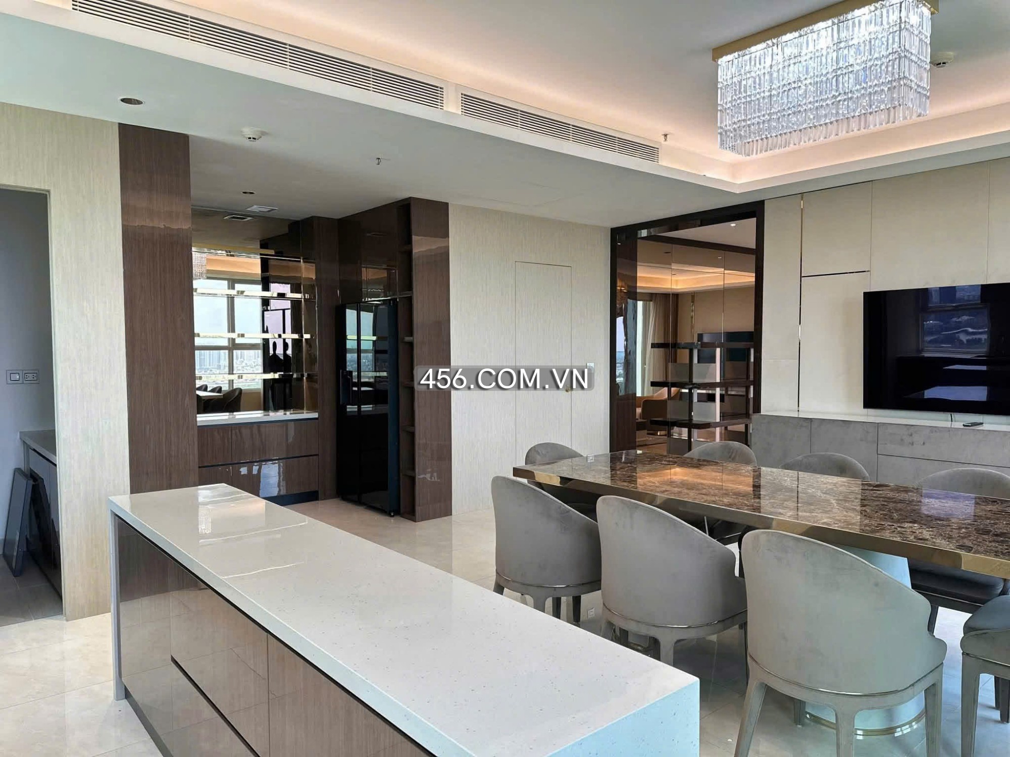 Hinh-4 Bedrooms Sadora Sala Apartment For Rent 215sqm Morden Furniture