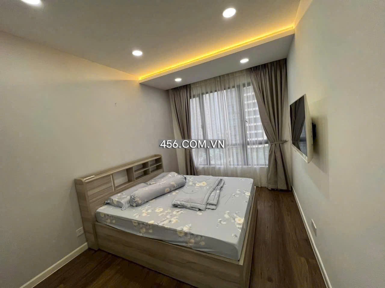 Hinh-2 Phòng ngủ căn hộ Estella Heights bán 102m2 tháp 1 View hồ bơi đẹp