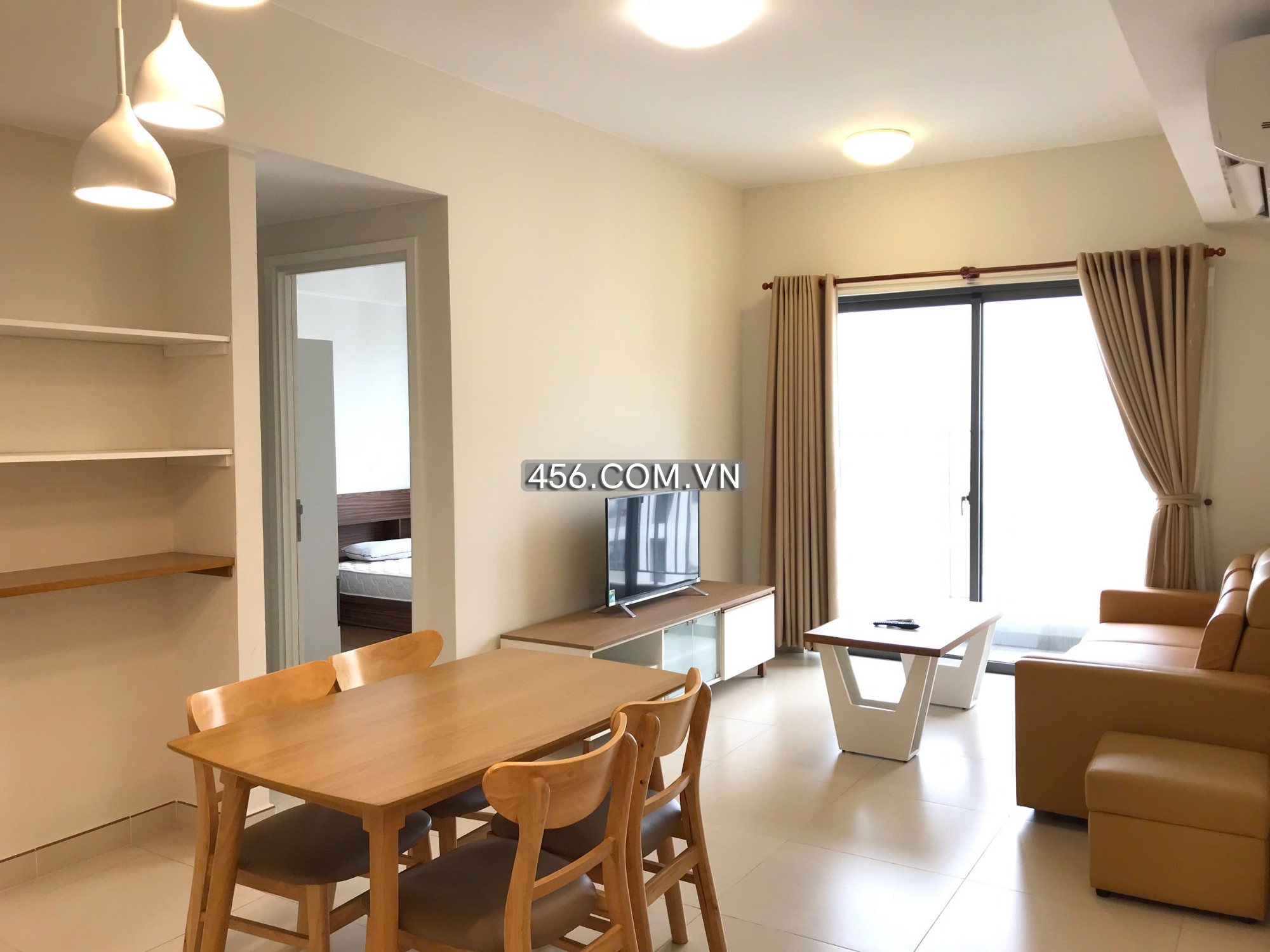Hinh-Bán căn hộ Masteri Thảo Điền Tháp 5 2 phòng ngủ 71m view sông lầu cao