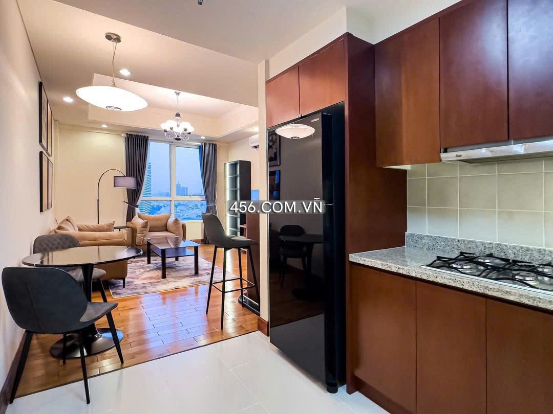 Hinh-1 Bedroom The Manor Apartment For Lease 60sqm Morden Furniture