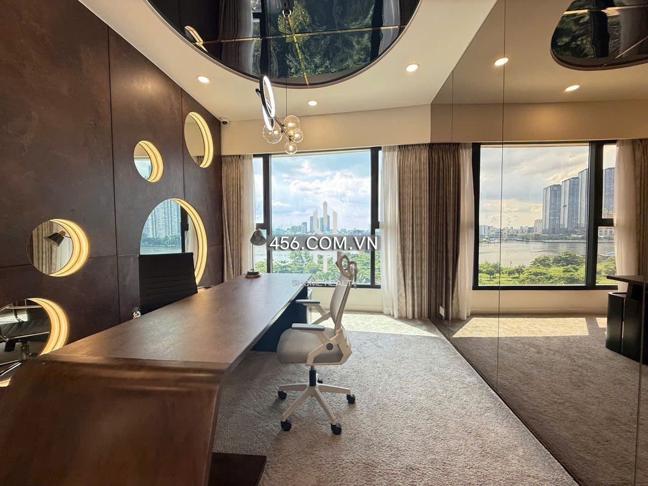 Hinh-4 Bedrooms The River Thu Thiem Apartment For Lease City View 202m2