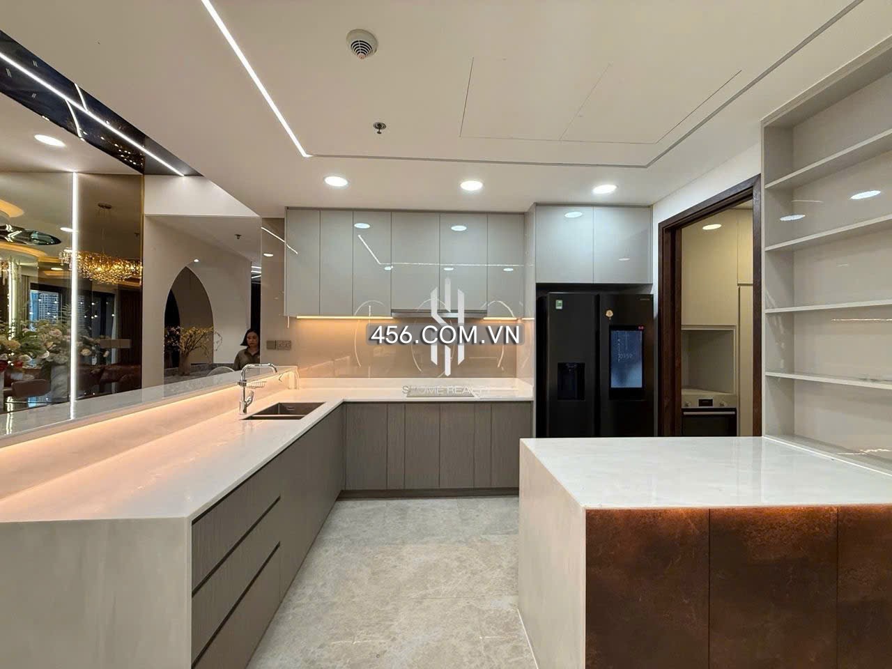 Hinh-4 Bedrooms The River Thu Thiem Apartment For Lease City View 202m2