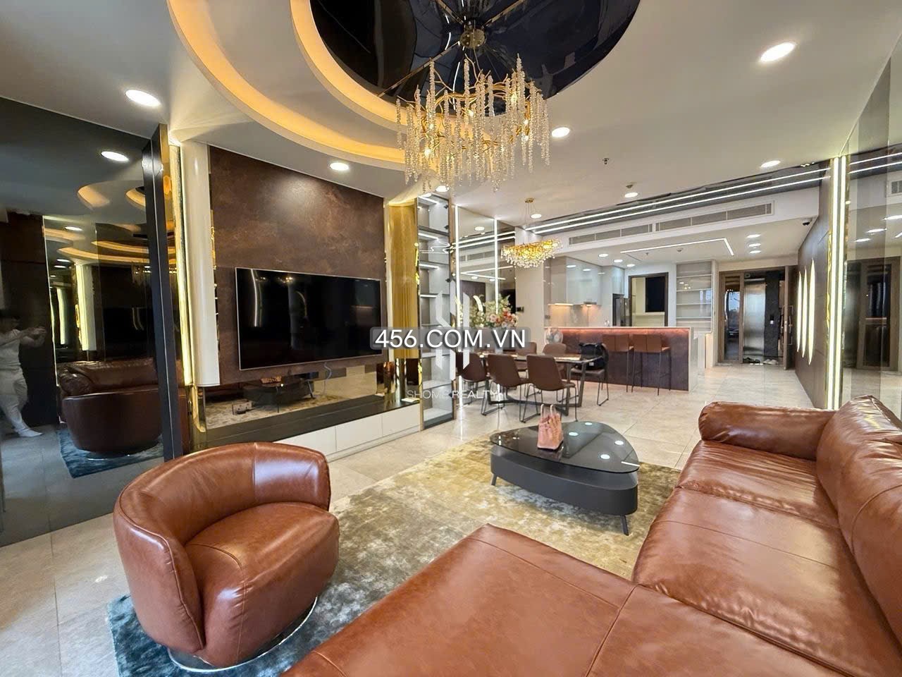 Hinh-4 Bedrooms The River Thu Thiem Apartment For Lease City View 202m2