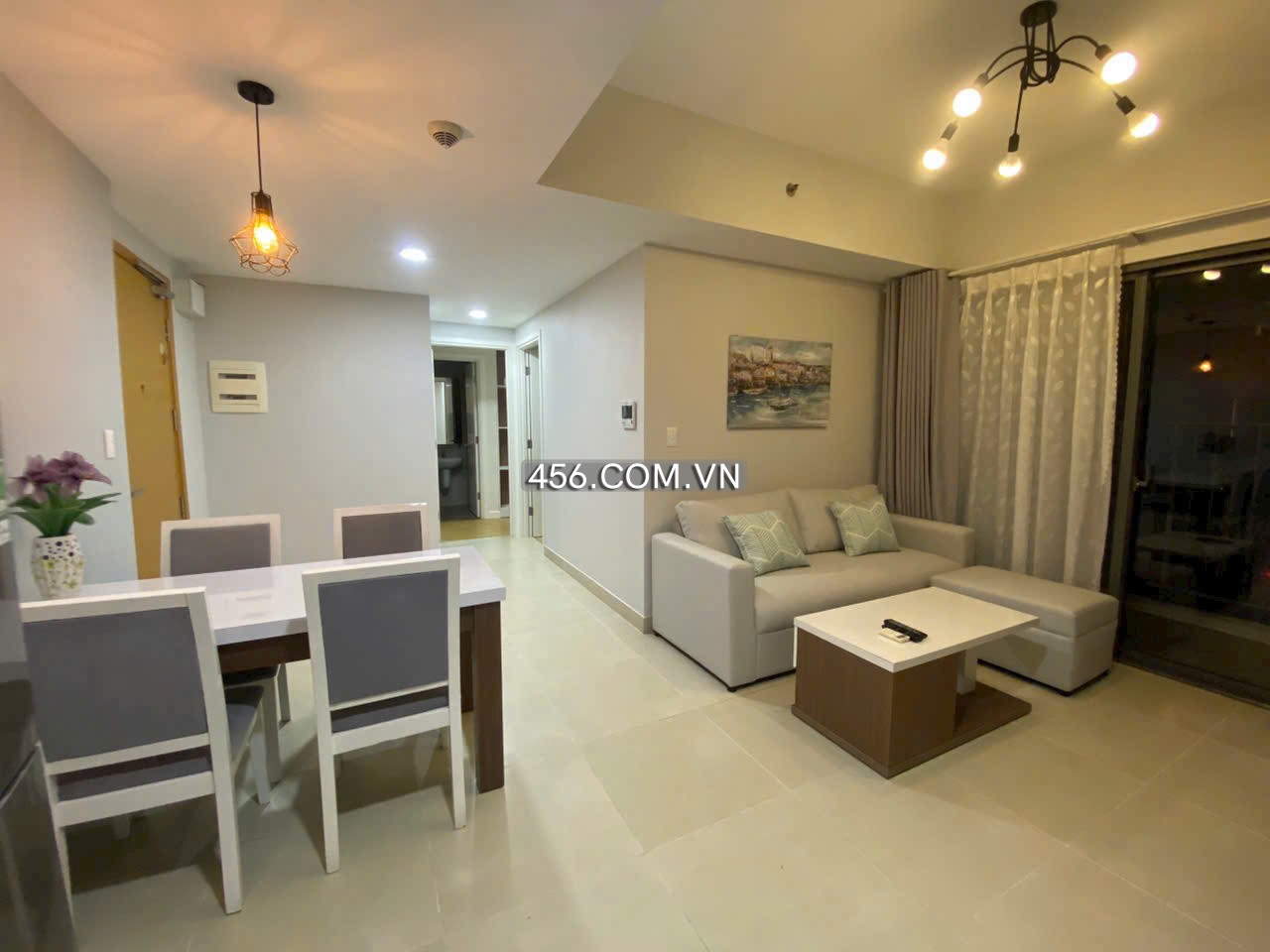 Hinh-2 Bedrooms Masteri Thao Dien Apartment For Rent Tower 1 59m2 River View